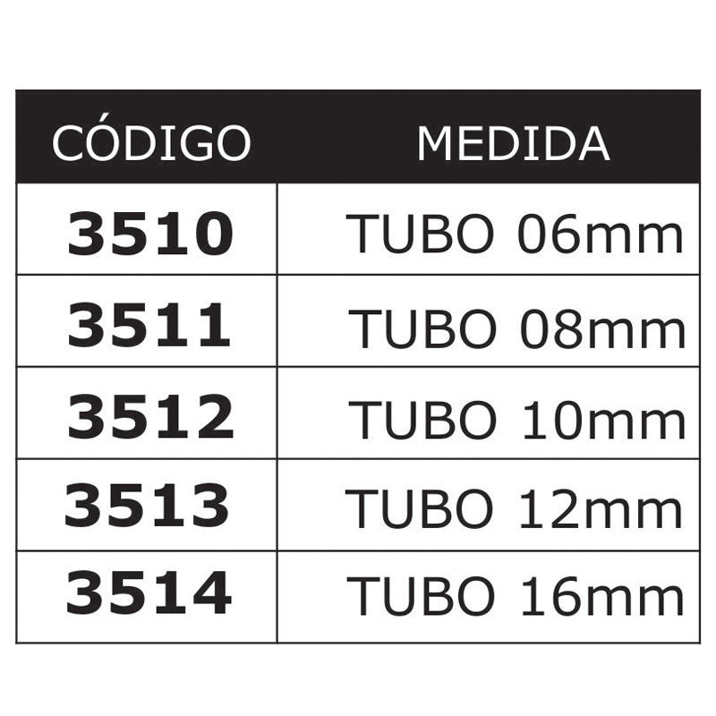 TEE COMPLETO 08MM